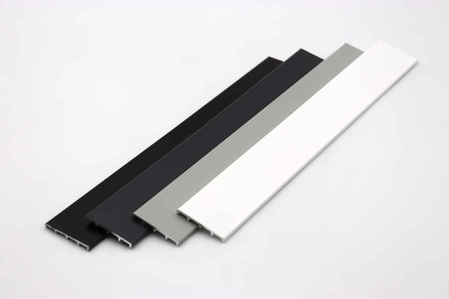 Sleek Korniche aluminium trims in modern home interior