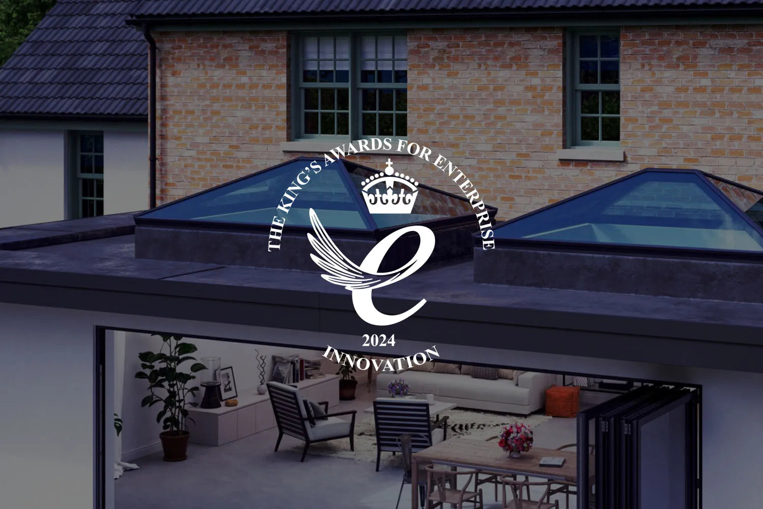 Glazing Store Celebrates Korniche Roof Lantern’s King’s Award for Innovation