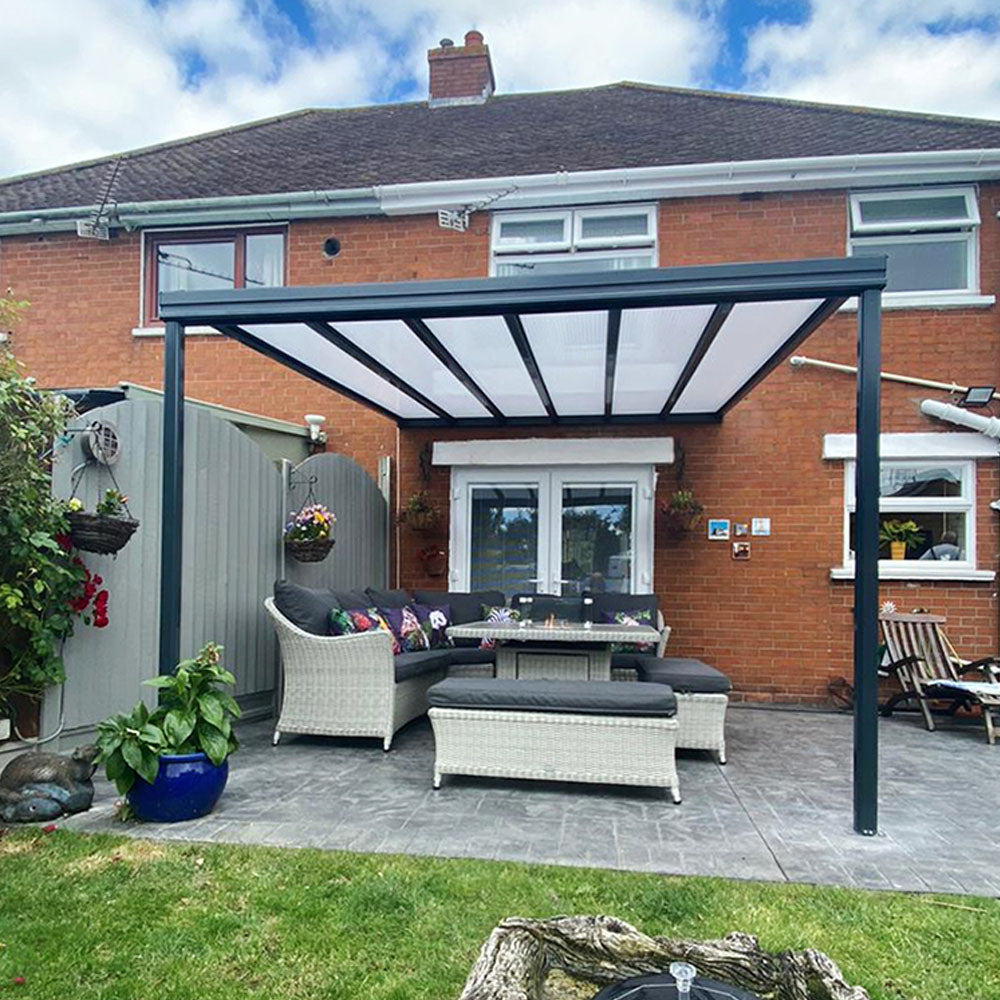 Purity P16 Polycarbonate Roof Veranda