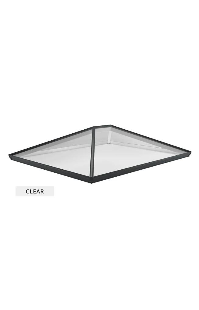 Korniche Aluminium Roof Lantern - Clear 1.2 U-Value Glazing