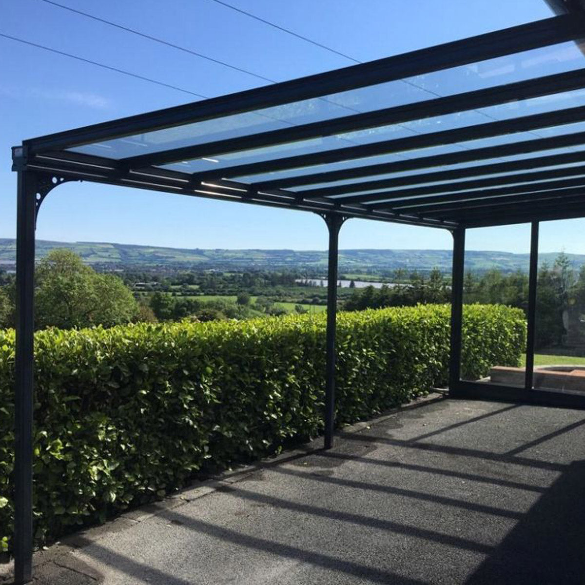 Purity G6 Glass Roof Carport