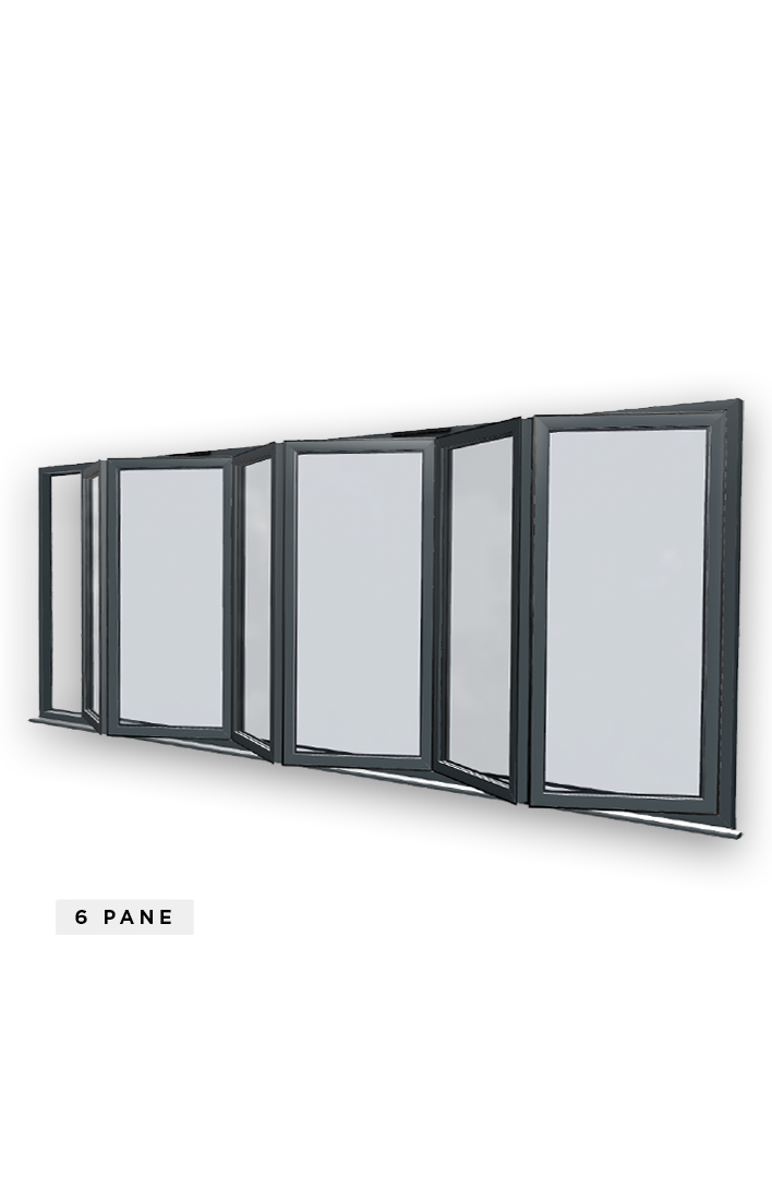 Korniche 6 Pane Bi-Fold Door