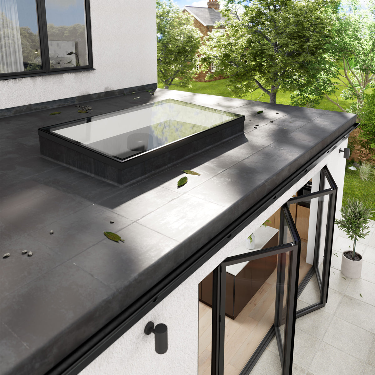 Korniche Flat Glass Rooflight
